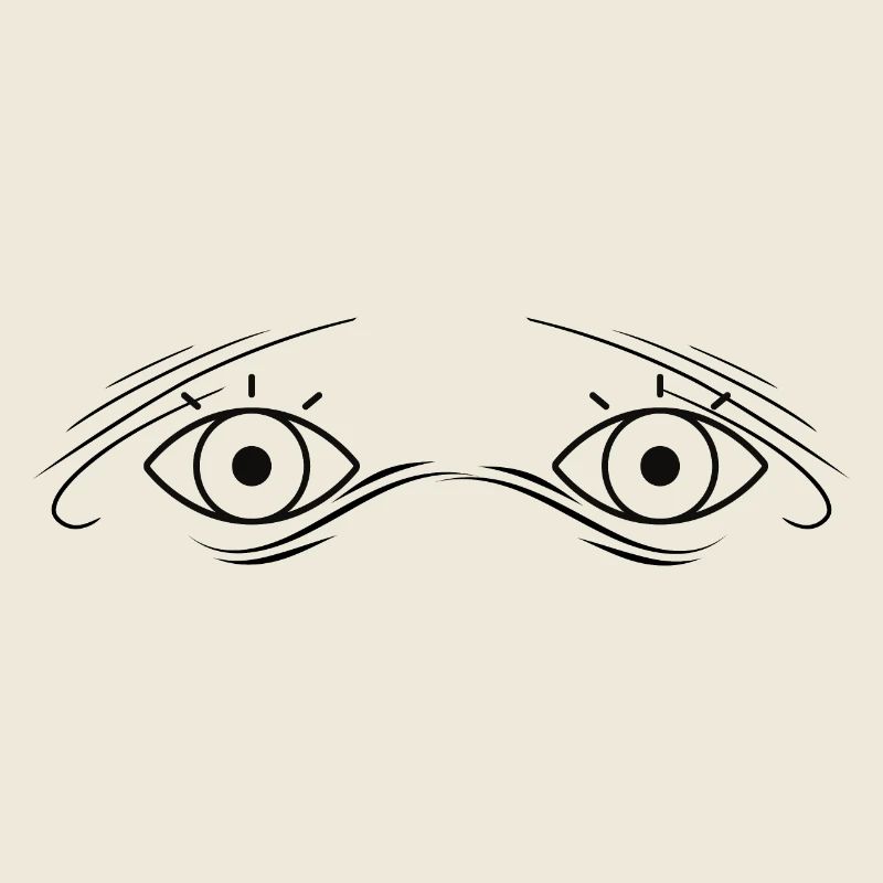 Gesicht mit Augen