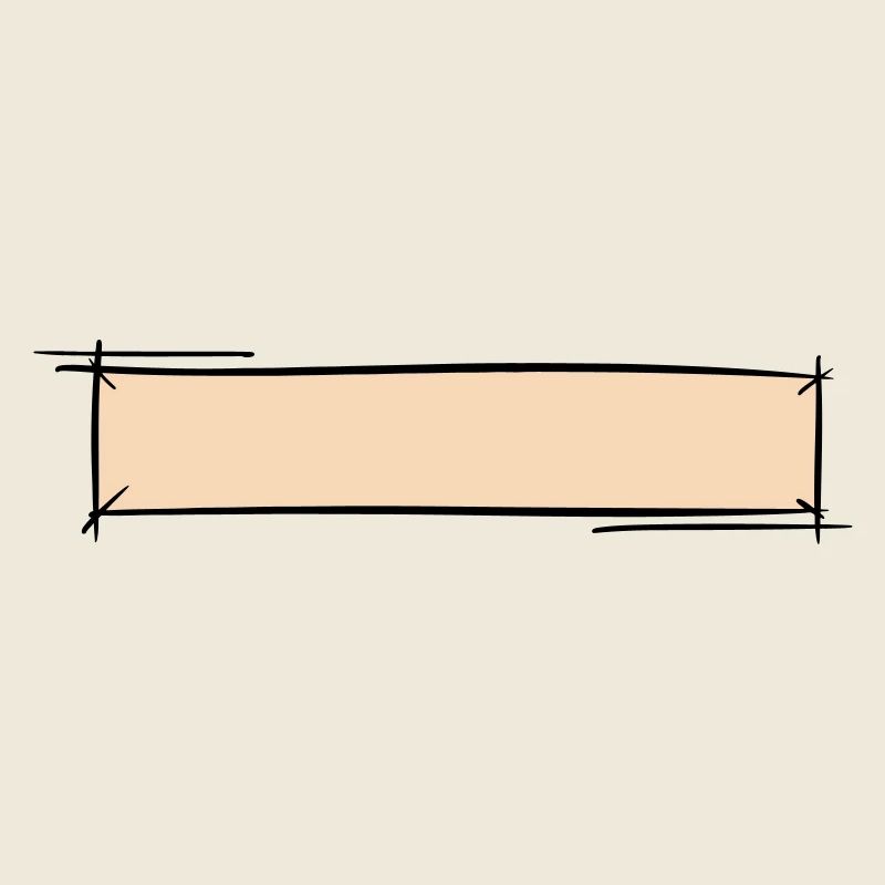 Dekorativer Rahmen. Banner / Namensschild Vorlage.