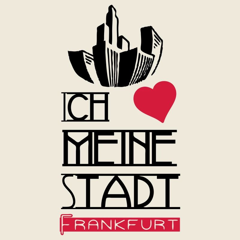 Stadt Liebe Frankfurt Geschenk