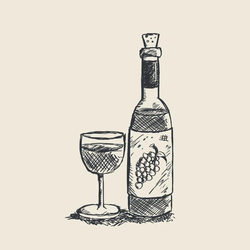 Good drop - wine - wine bag - wine glass