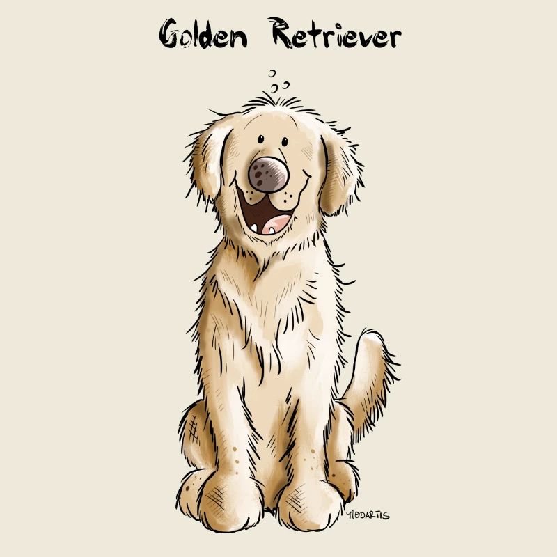 Süßer Golden Retriever