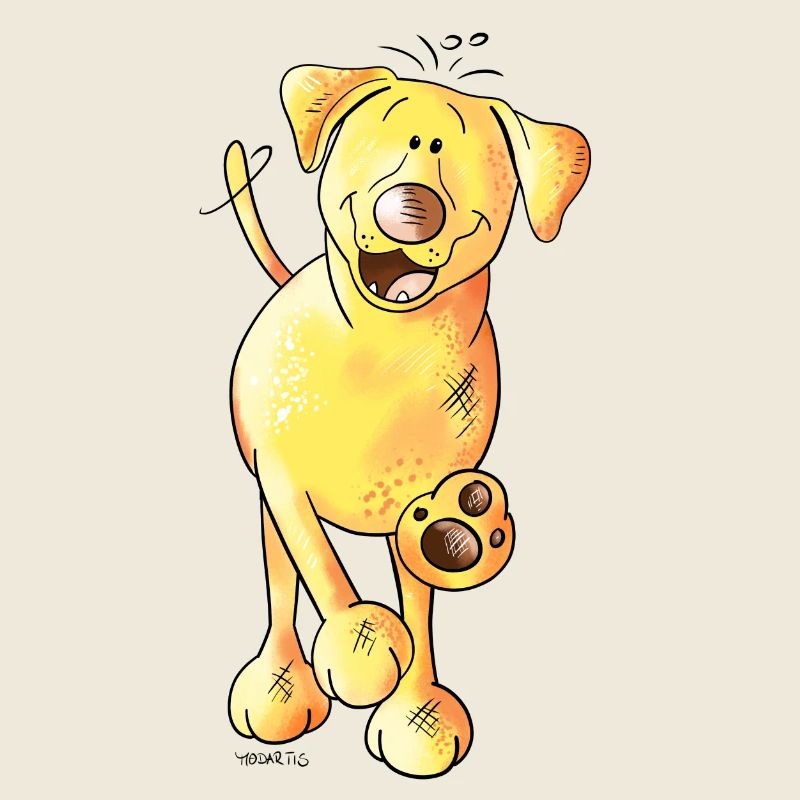 Fröhlicher Labrador