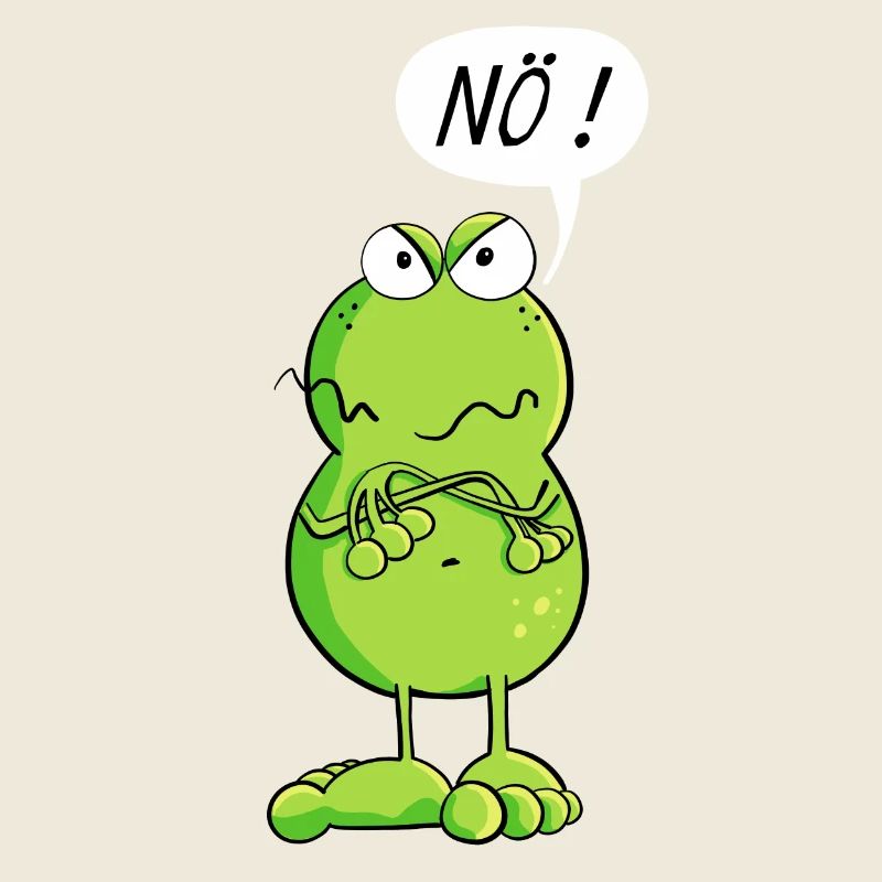 Frosch sagt einfach mal Nö