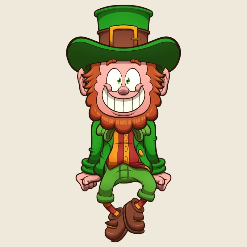 Leprechaun dansant