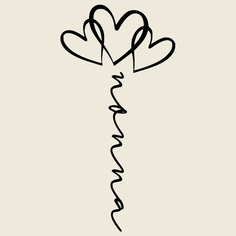 Nonna Scripture Heart Flower