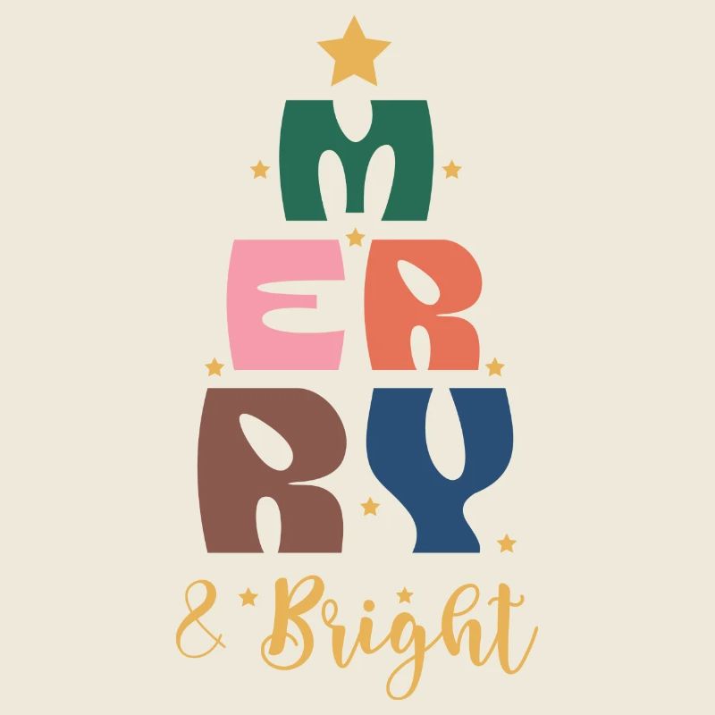 Sapin de Noël joyeux et lumineux