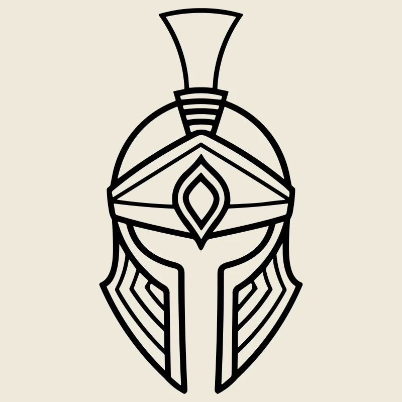casque spartiate