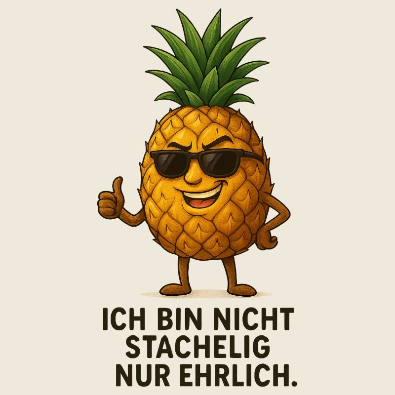 Ananas mit Stil und Ehrlichkeit