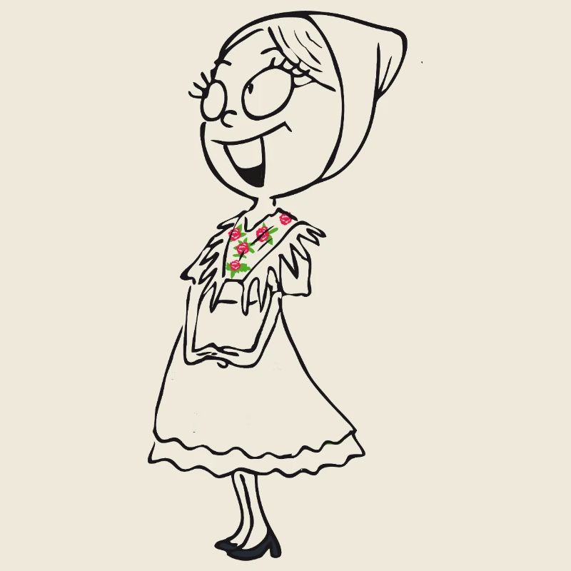 SERBSKA LENKA - kontur -