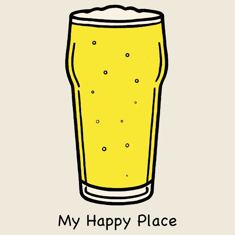 Graphique Golden Draft Pint