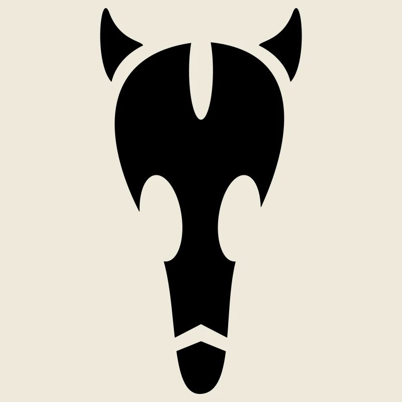 Alien Bull Skull