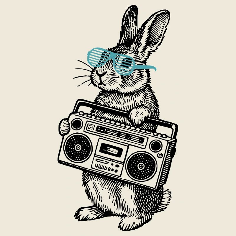 Boombox Bunny