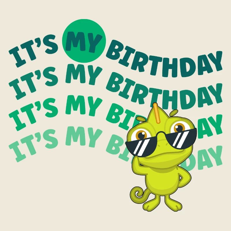 C’est mon anniversaire! Drôle de gecko