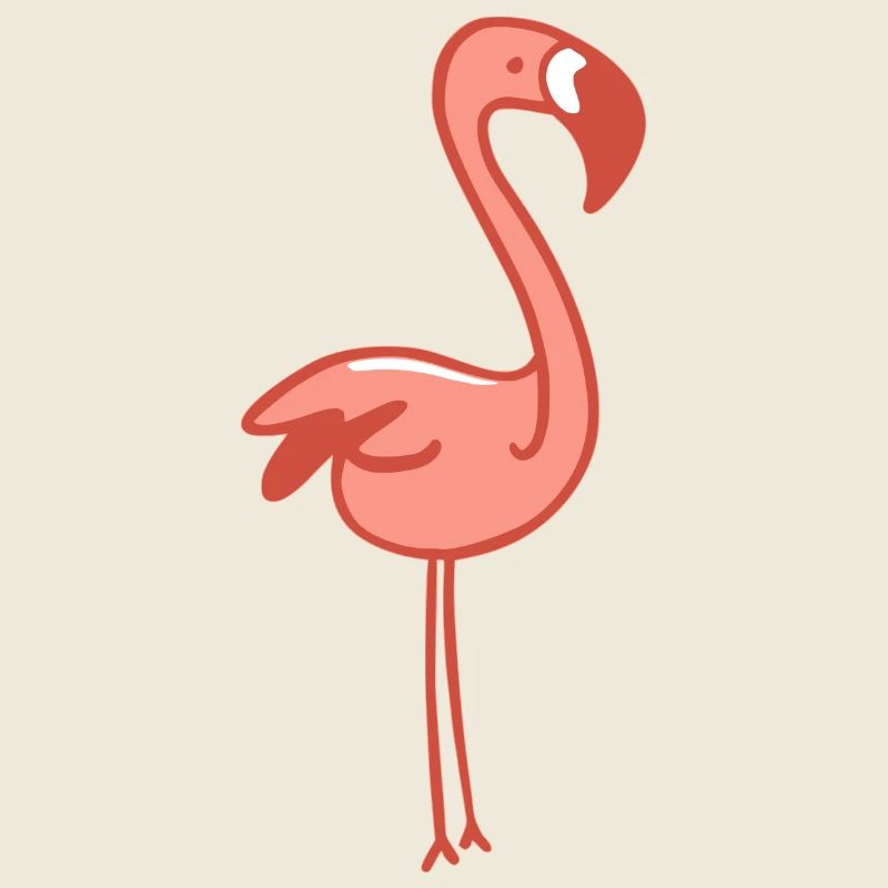 Mignon flamant rose