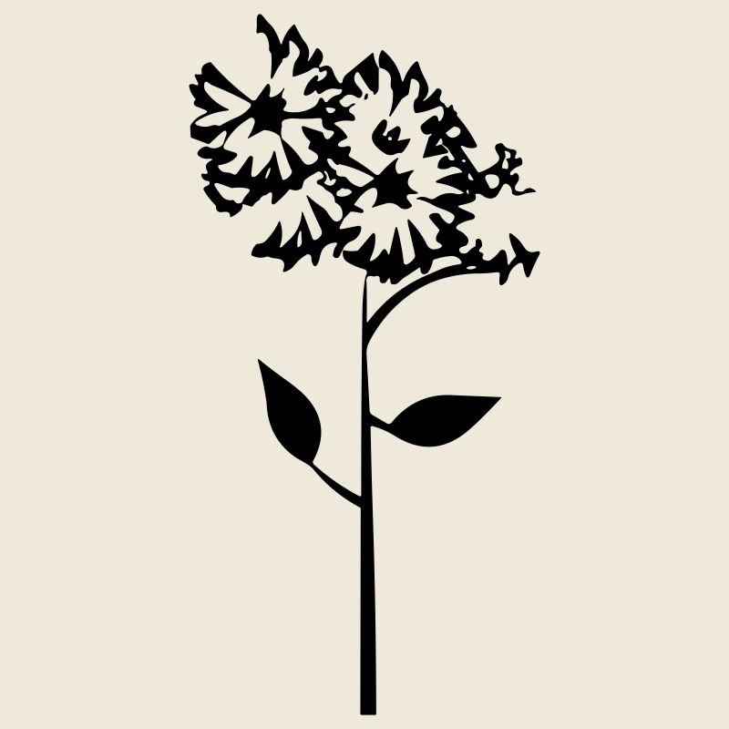Fleur avec tige