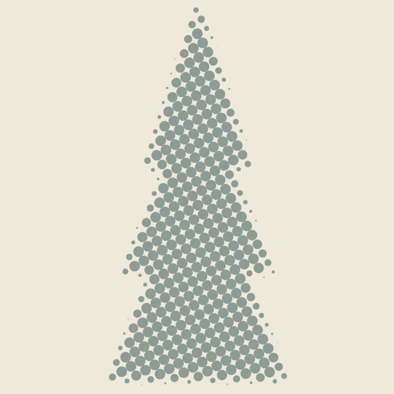Weihnachtsbaum Pixeldesign tanne