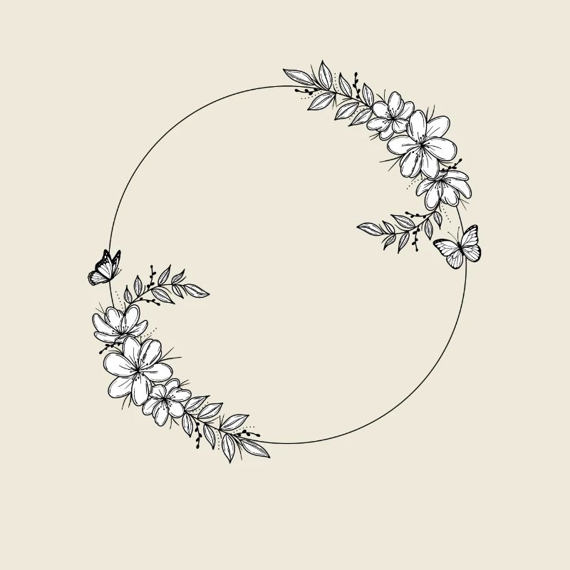 Frame flower