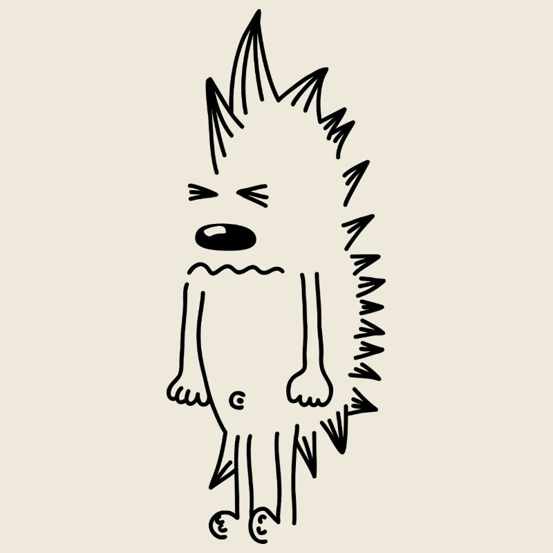 Grumpy Hedgehog – Kawaii Stinger Comic