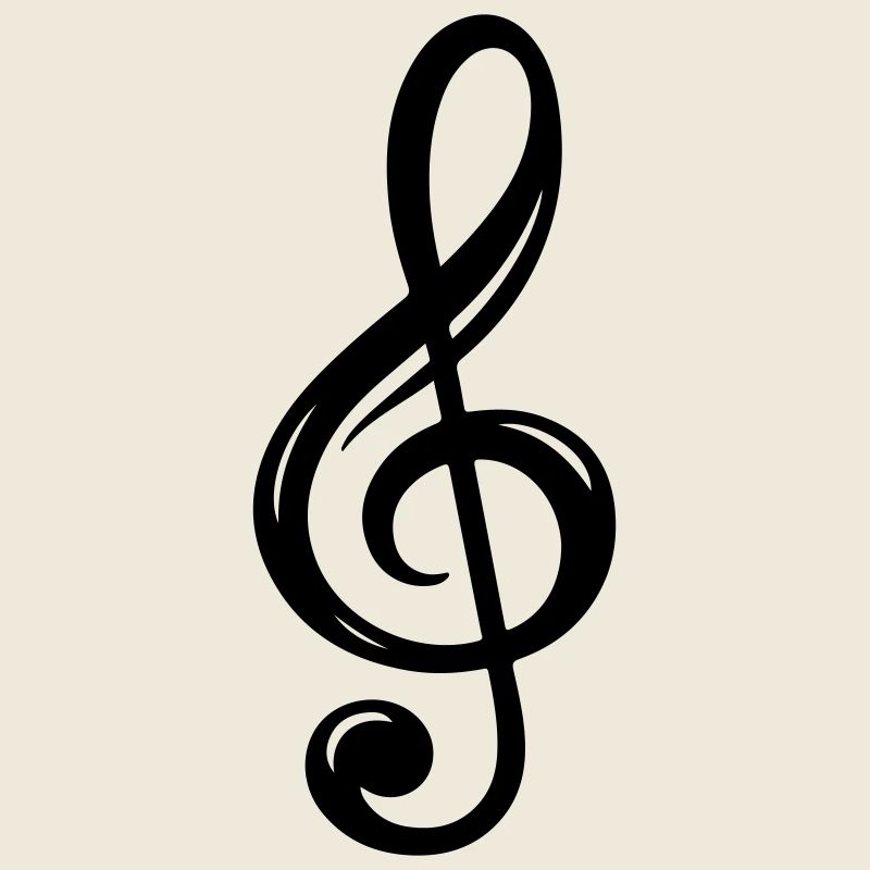 Notenschlüssel Symbol