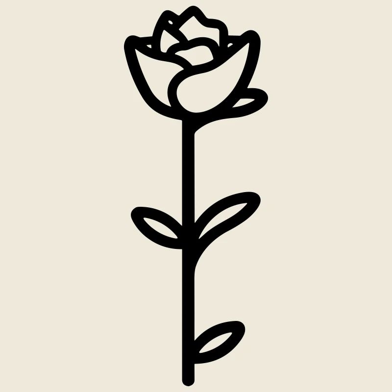 Fleur rose