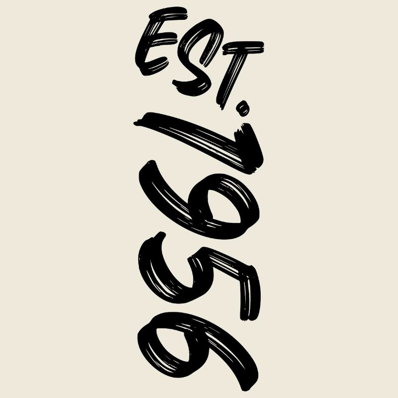 Est. 1956 - Established 1956 - Geburtstag Geschenk