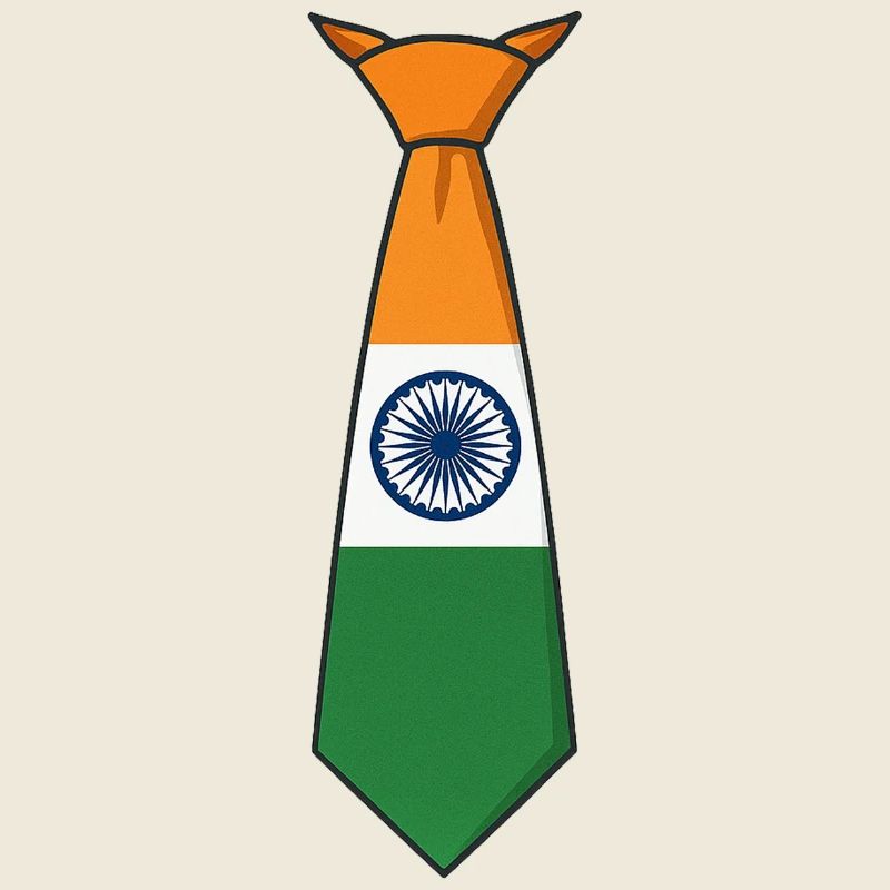 India Tie – Flaggendesign
