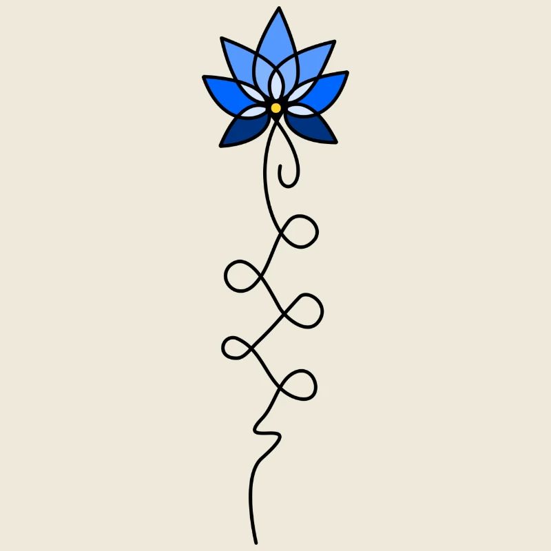 Unalome Lotus
