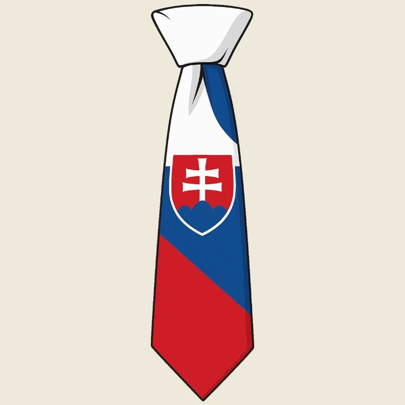 Slovakia Tie – Flaggendesign
