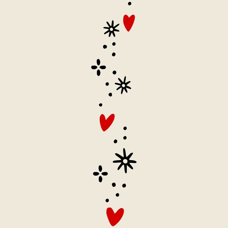 Herzen Glitzer