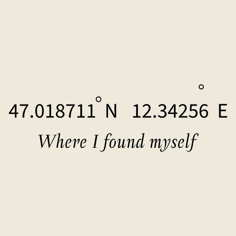 Coordinates – Where I Found Myself