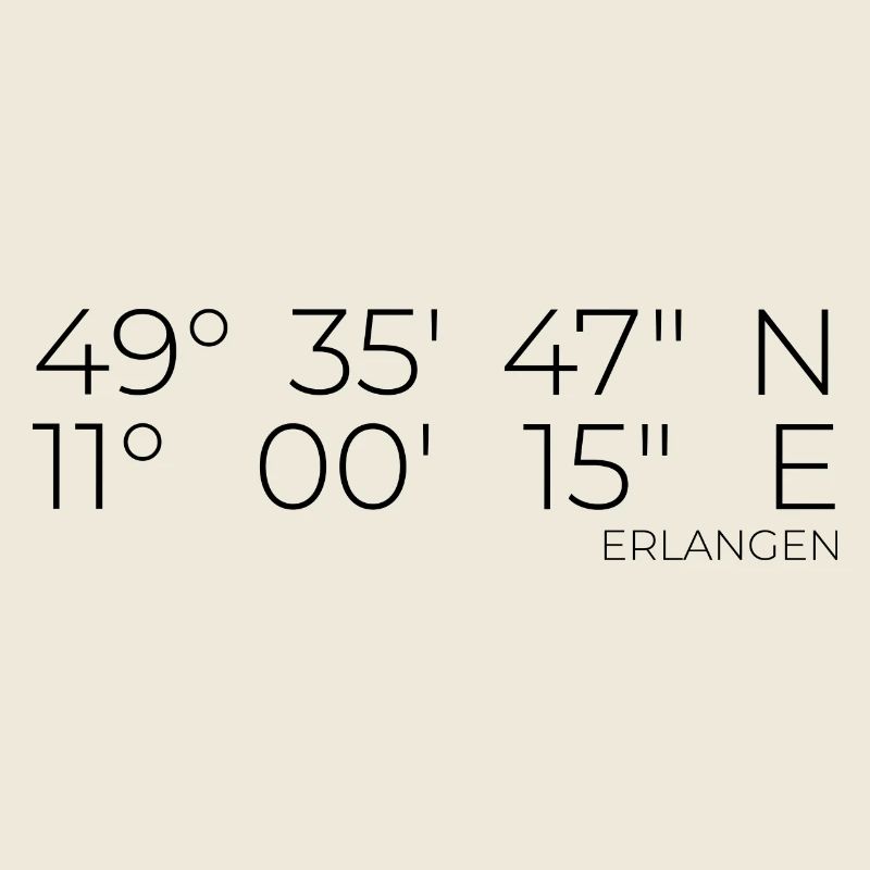 Coordonnées Erlangen