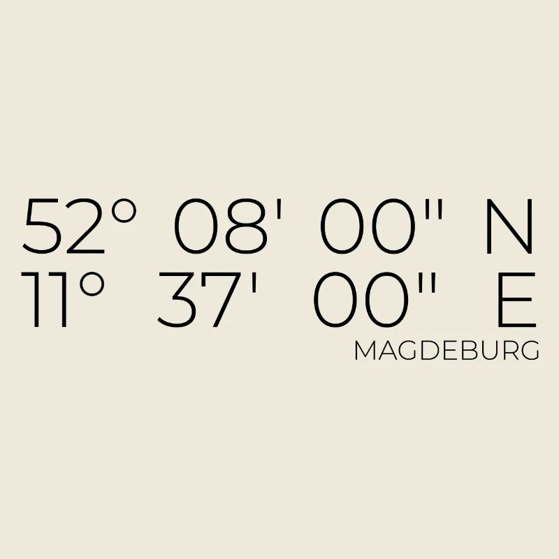 Coordinates Magdeburg