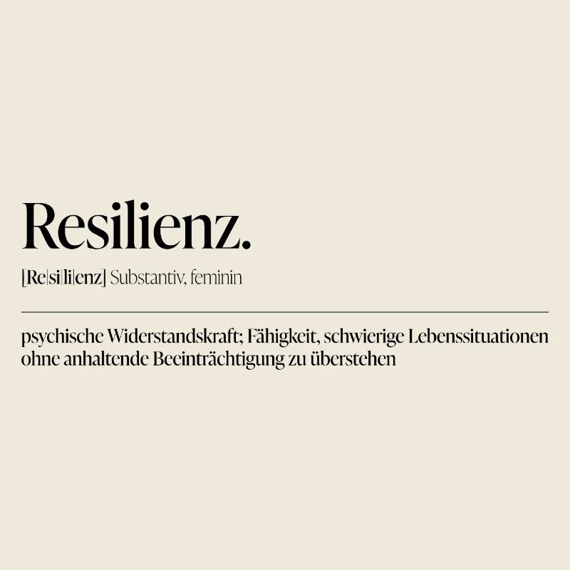 Resilienz