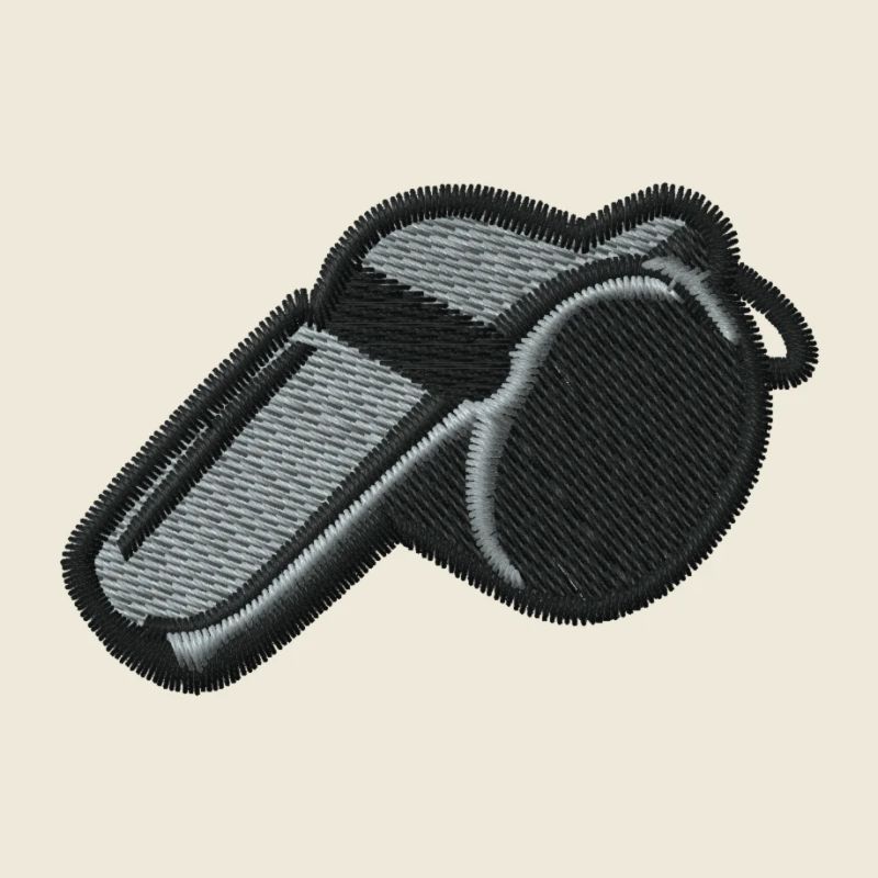 Embroidered Pipe