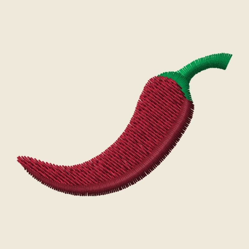 Piment brodé