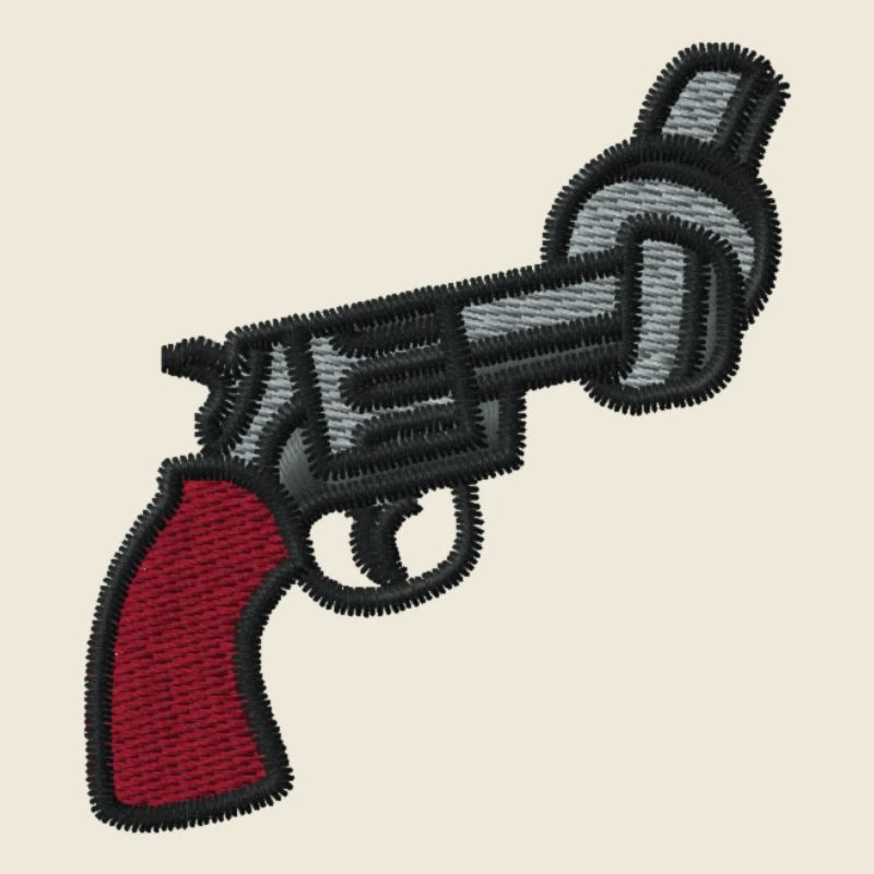 Gun with knot