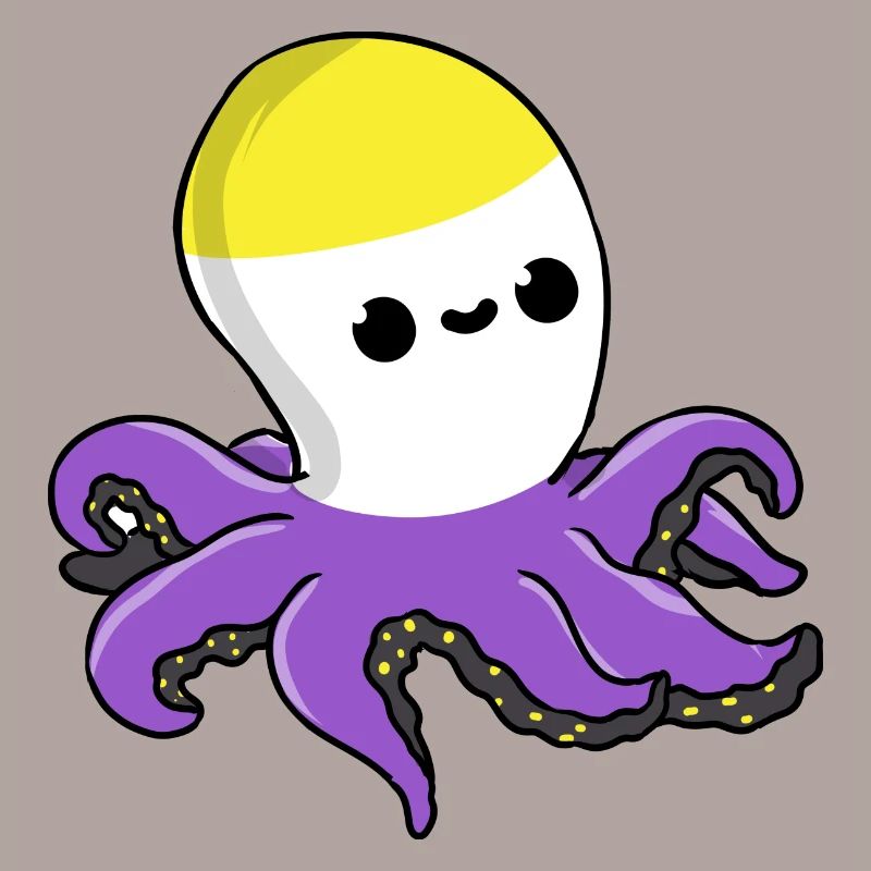 Nonbinary Pride Oktopus Nonbinary Pride