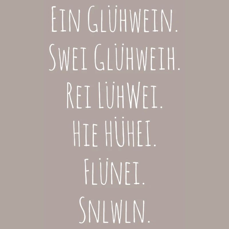Glühwein Weihnachtsmarkt | Ein, swei oder rei?