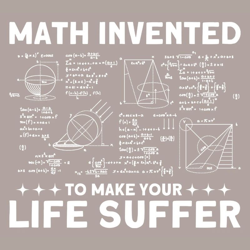 Math Mathématiques Sciences Math Cadeau