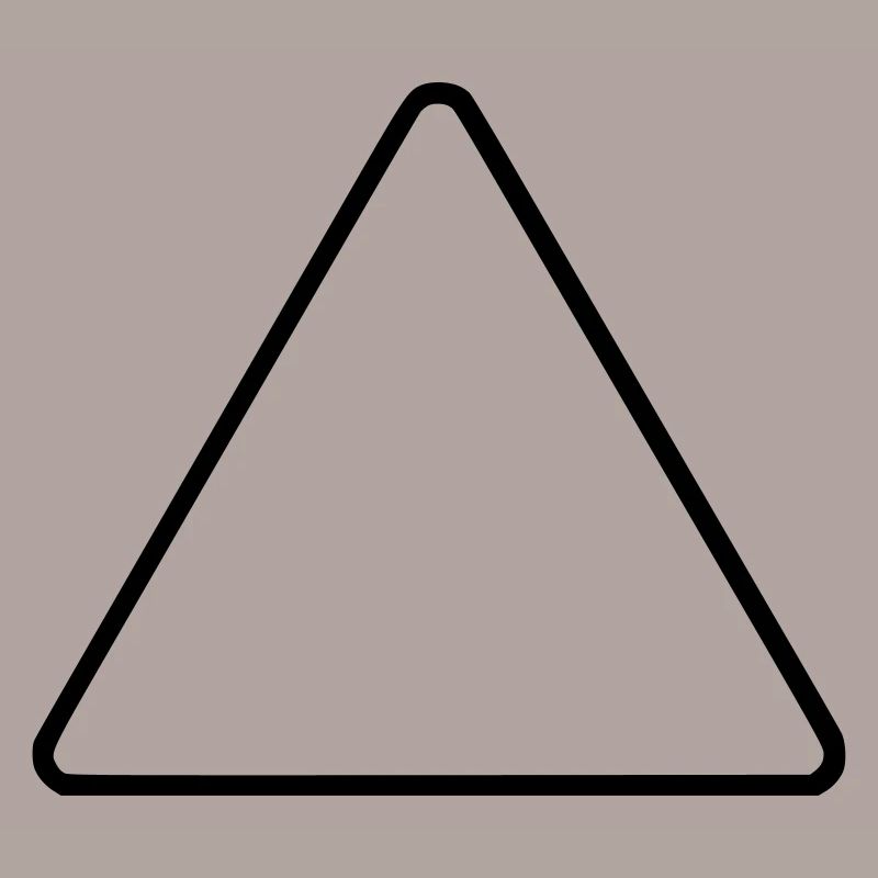 Triangle vide vide vide