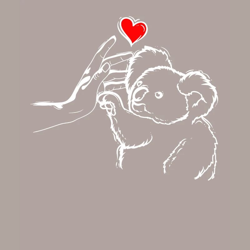 Koala Liebe Koala High Five
