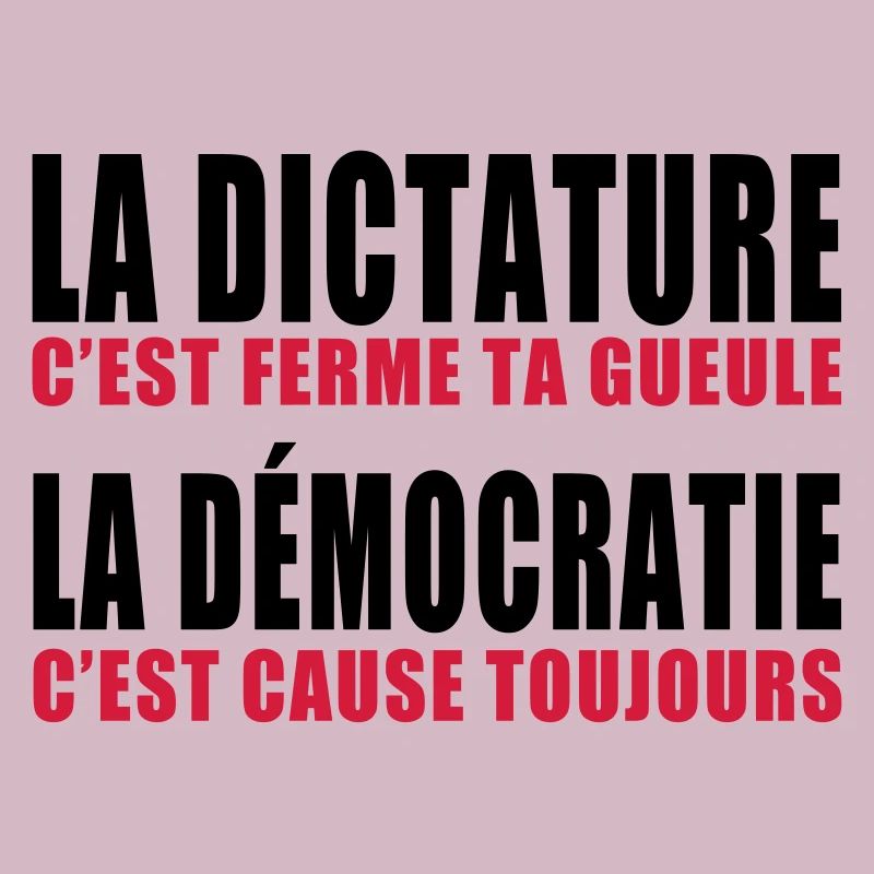 la dictature c'est ferme ta gueule