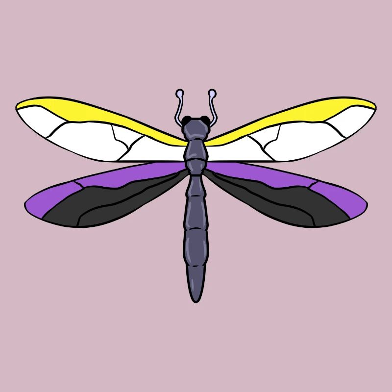 Nonbinary Pride Libelle