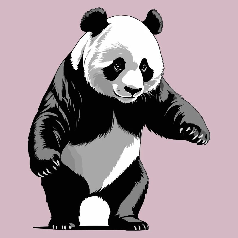 Panda - Conception d’animaux mignons