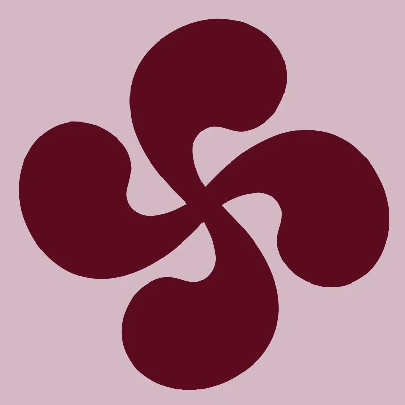 Croix Basque seul Rouge