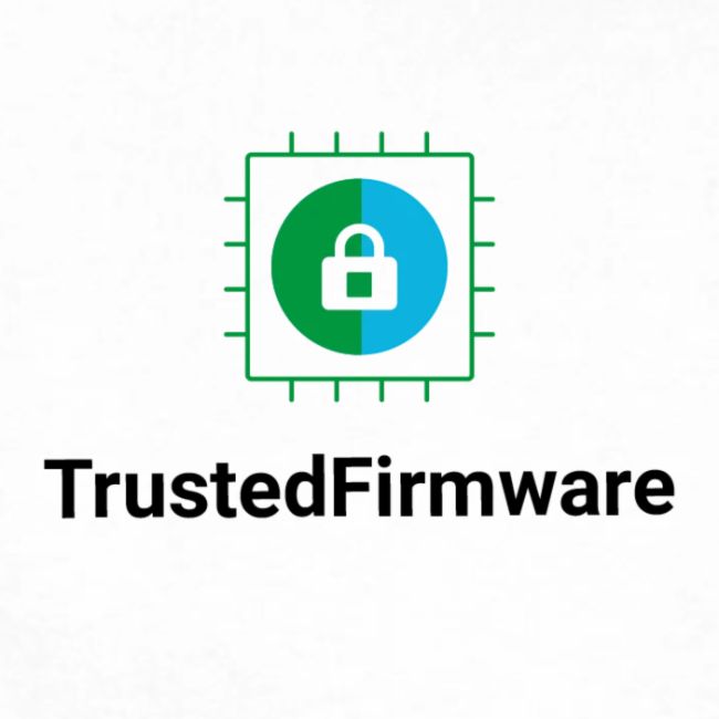 TrustedFirmware Logo verticle no org