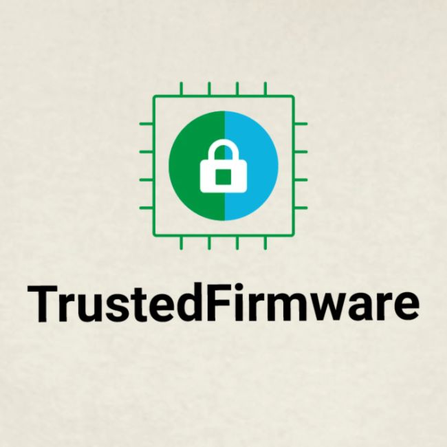 TrustedFirmware Logo verticle no org