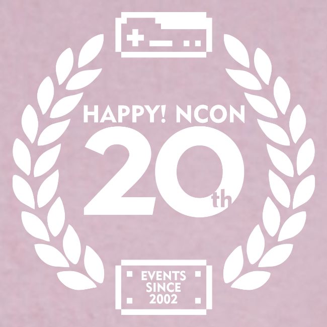ncon 20th logo light