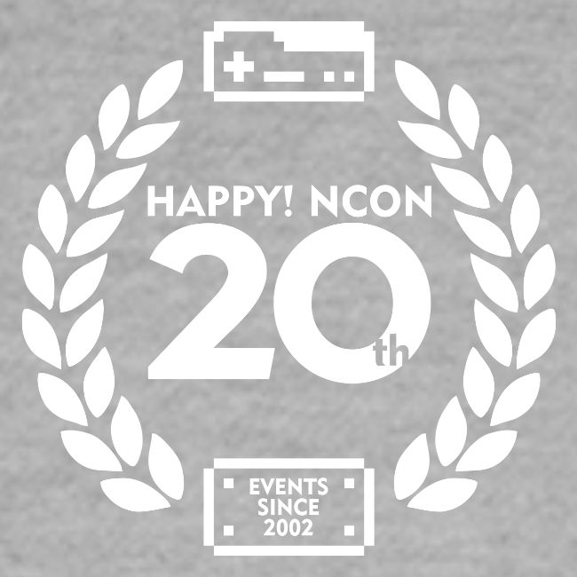 ncon 20th logo light