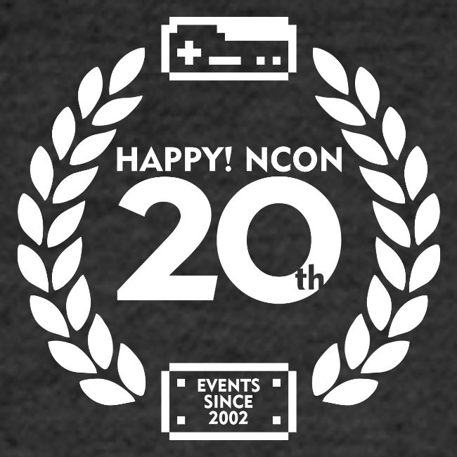ncon 20th logo light